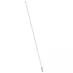 Flexible full 1/4 λ spring loaded customer tuneable antenna whip E60-300F 0 dB (M6)