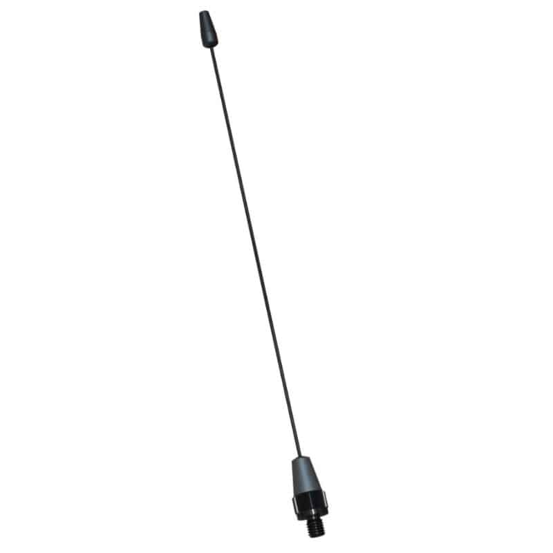 Flexible full 1/4 λ Titanium antenna whip G450 0 dB M-FLEX (M5)