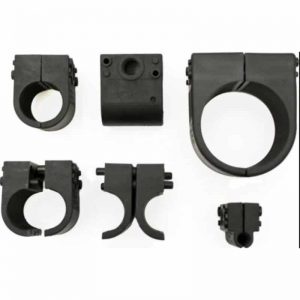 7/8″ Cable Single Clamps (10 pack) BLACK